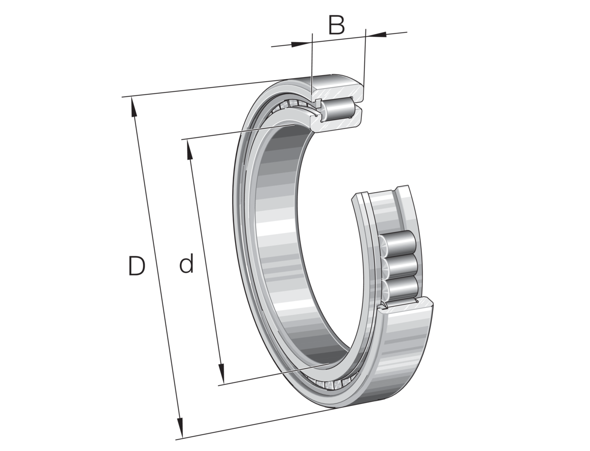 INA SL182922-B-XL RULMAN