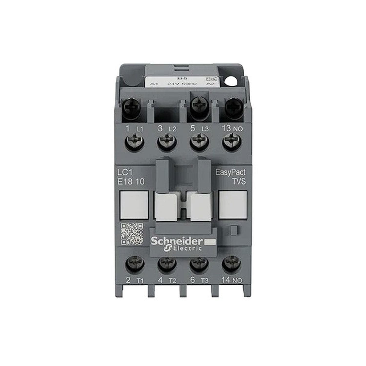 SCHNEIDER EASYPACT TVS LC1E1810M5 3P 18A 220VAC GÜÇ KONTAKTÖRÜ