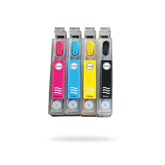 Epson 16Xl T1621-1624 Uyumlu Kolay Dolan Kartuşlar - Wf-2010W/ Wf-2510Wf/ Wf-2520Nf/ Wf-2530/ Wf-2540Dwf