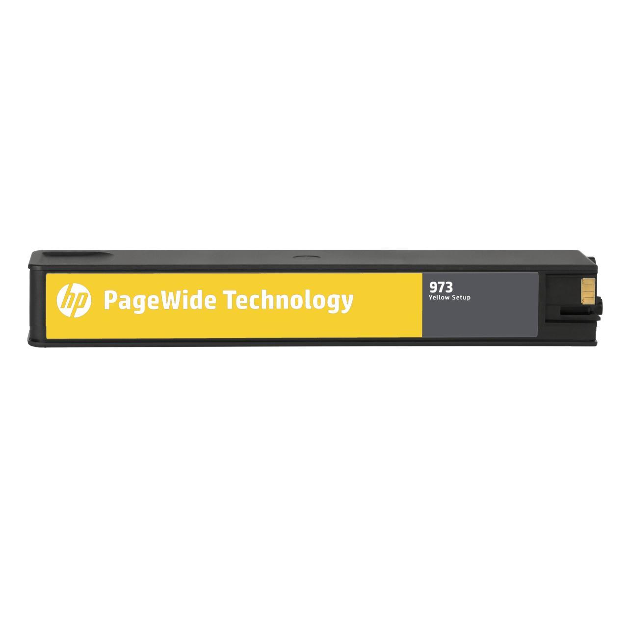 HP Pagewide 973 Sarı Kartuş Bitmeyen Kartuş Sistemine Uyumlu Oto Reset Çipsiz HP X452Dw / X477Dw