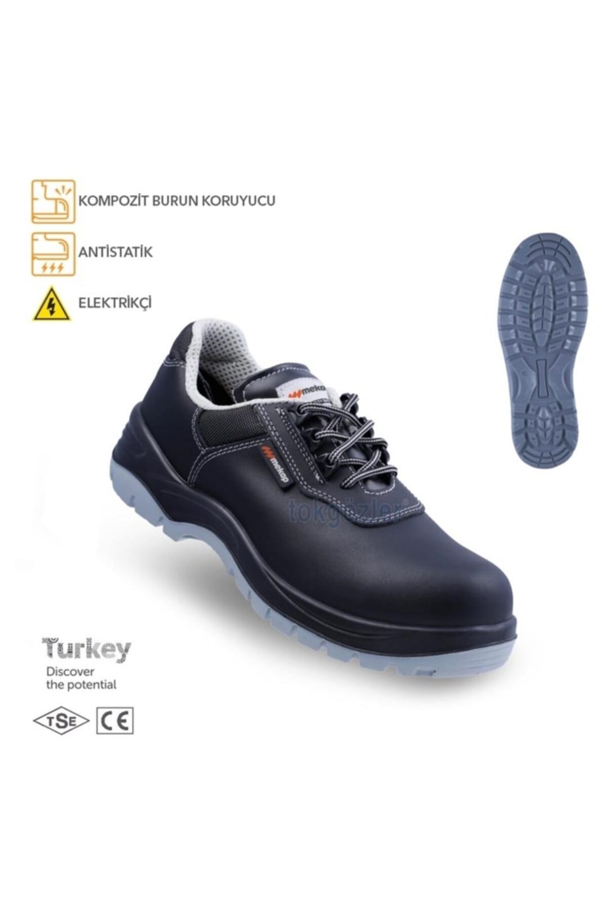 Mekap 294 S2 Elektrikçi Ayakkabısı