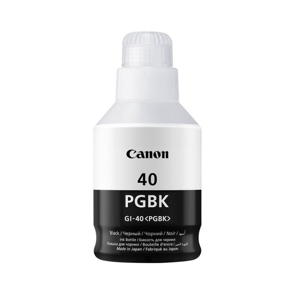 Canon Gı 40Bk Black Siyah Şişe Mürekkep G6040 G5040