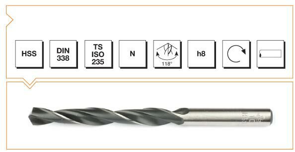 SİLİNDİRİK SAPLI HELİSEL MATKAP UCU 5.9MM