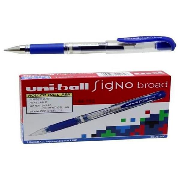 UniBall Signo Broad UM-153 İmza Kalemi 1.0 mm Mavi 12 Adet
