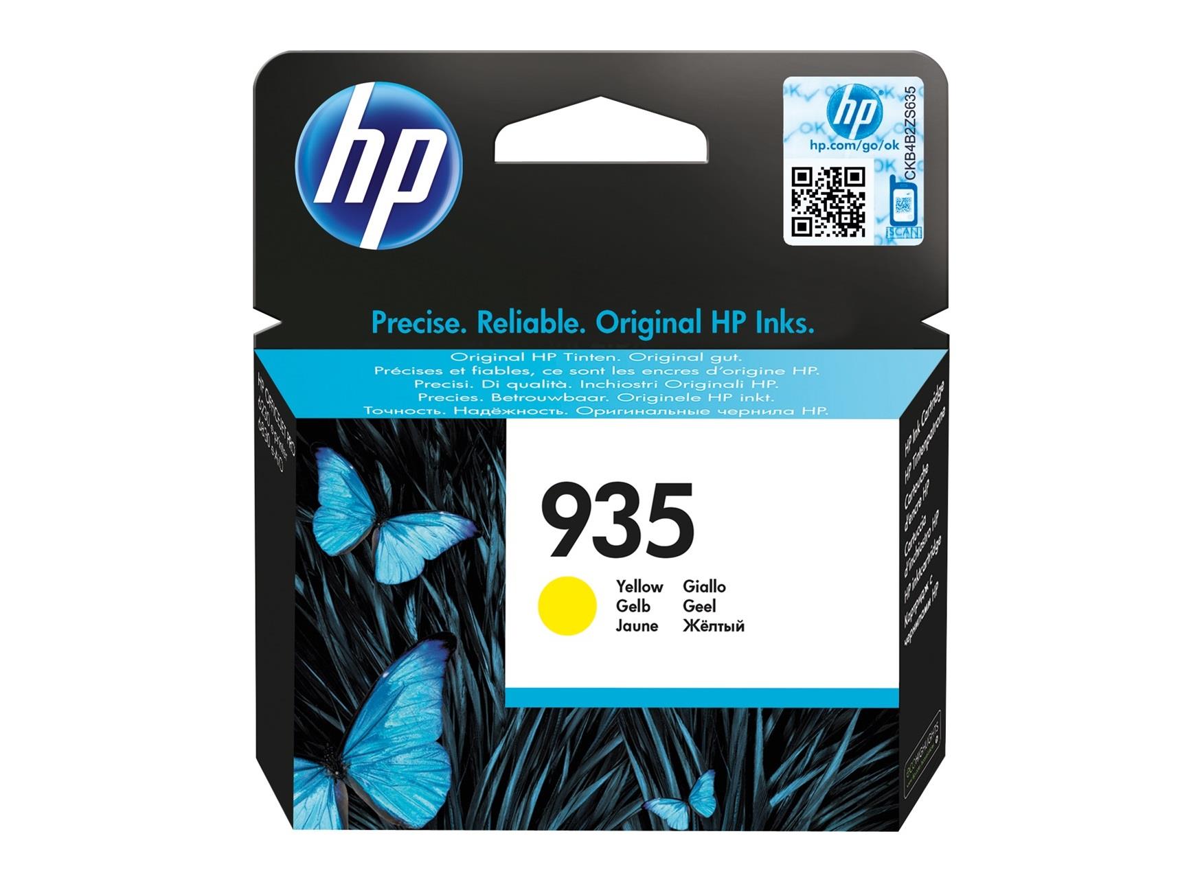 HP 935 Yellow Sarı Kartuş C2P22Ae