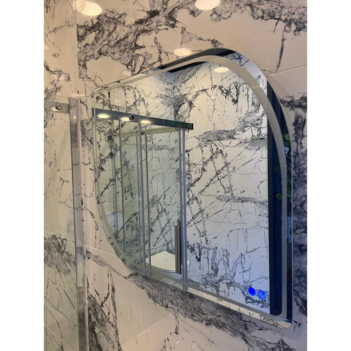 Seramiksan Drop 80 cm Beyaz Banyo Dolabı Takımı