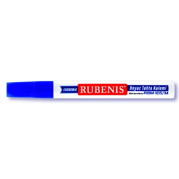 Rubenis Ekonomik Beyaz Tahta Kalemi Mavi 1 Adet