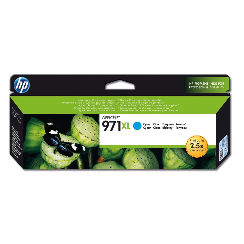 HP 971 Xl Mürekkep Kartuşu Mavi Cn626Ae
