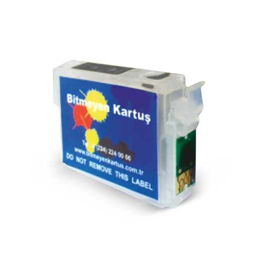 Epson 1281 Uyumlu Siyah Kolay Dolan Kartuş - Bx305Fw/ S22/ Sx130/ Sx230/ Sx235/ Sx420/ Sx425/ Sx430/ Sx435/ Sx440/ Sx445