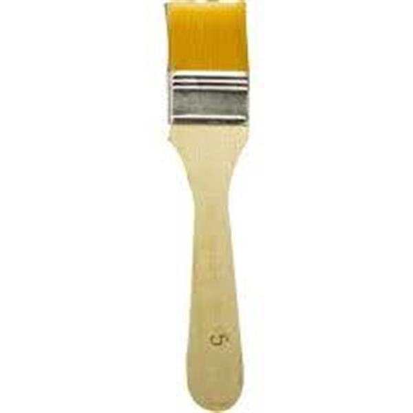 Rich Sarı Natural Saplı Sentetik Zemin Fırçası No: 5