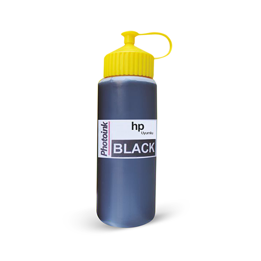 Photoink HP Plotter İçin Uyumlu 500 Ml Matte Black Mürekkep Photoınk Akıllı Mürekkep
