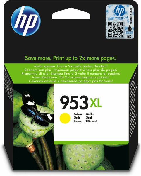 HP F6U18Ae 953Xl Sarı Mürekkep Kartuş