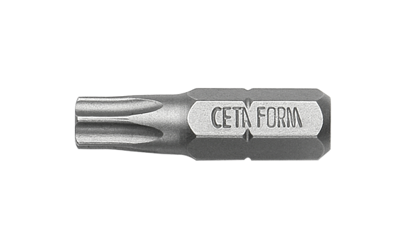 Ceta Form CB/810 Cb/810 1/4' Torx Bits Uç-T27X25 Mm