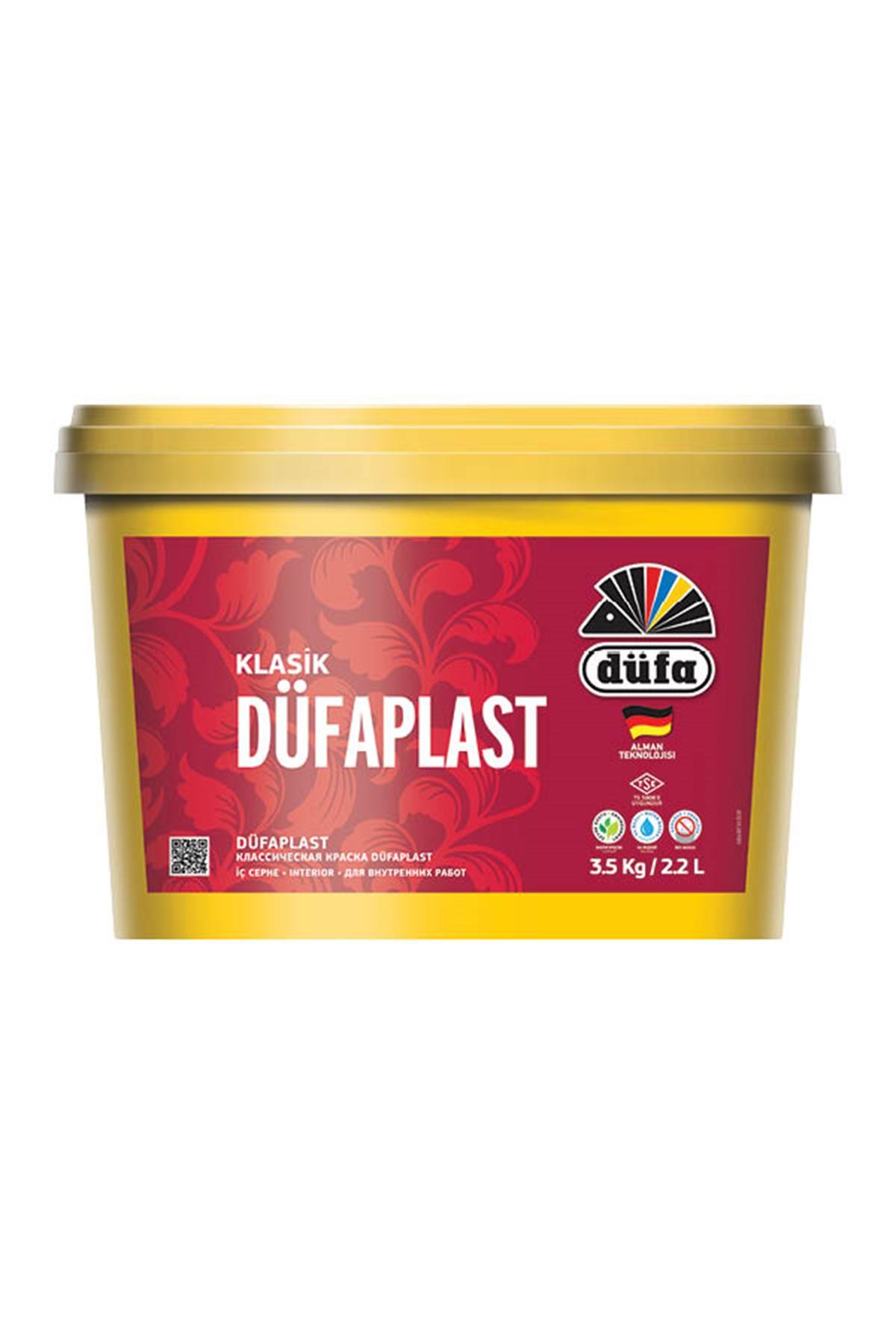 Düfa İç Cephe Duvar Boya Klasik Düfaplast 2.2 l - YENİ KARTELA Kış Beyazı