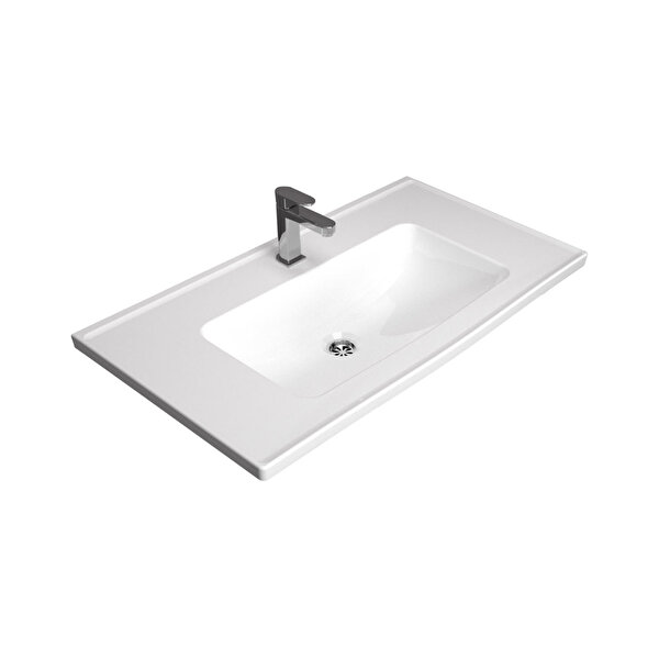 Turavit Bella 80 x 45.5 cm Etajer Uyumlu Lavabo