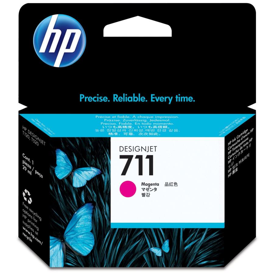 HP Cz131A Ink Cartridge 711 29Ml Kırmızı