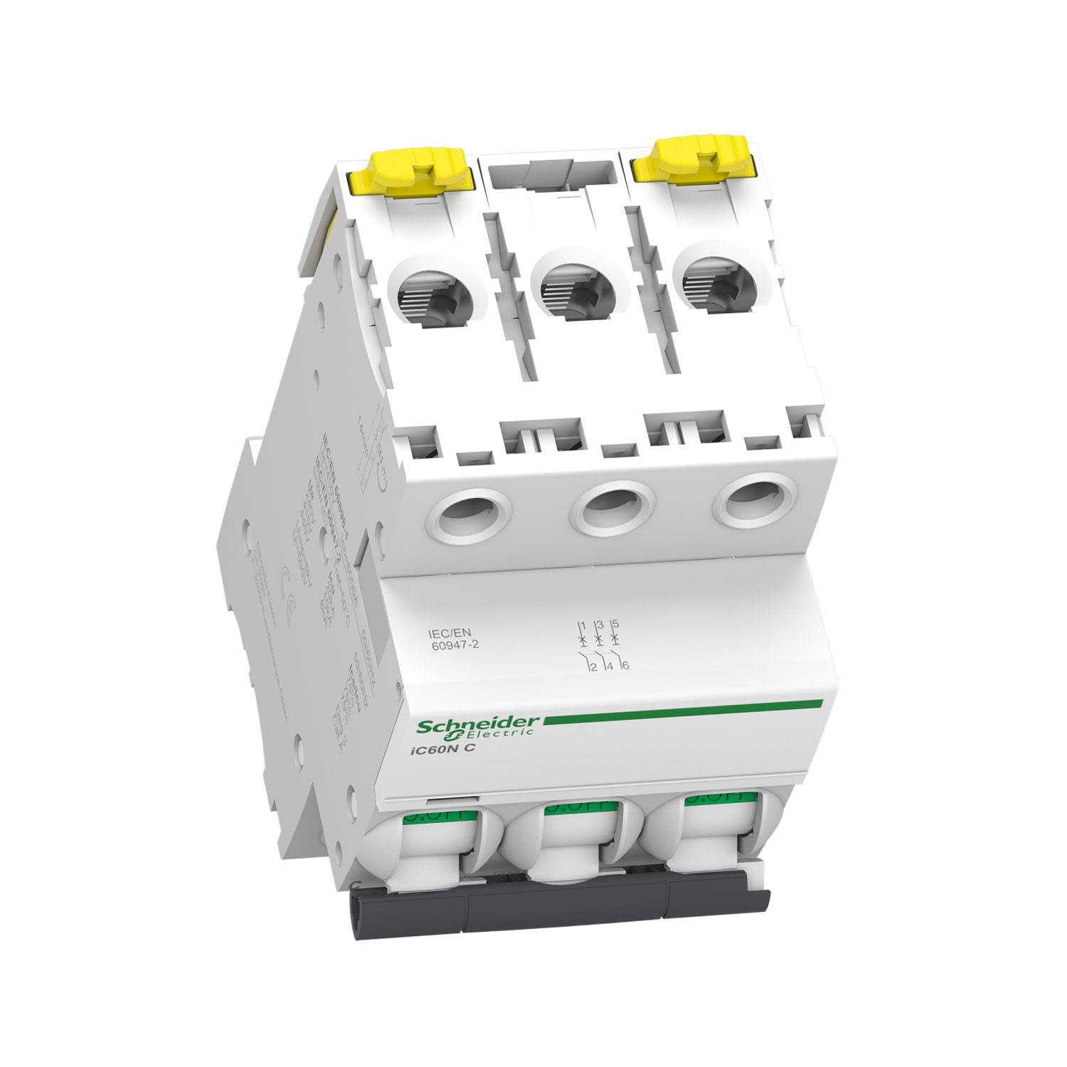 SCHNEIDER ACTi9 iC60N A9F74425 25A SİGORTA (4P, 6kA, C EĞRİSİ)