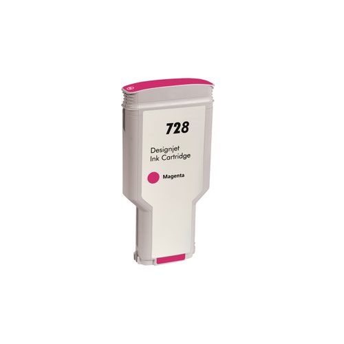 HP 728 Kırmızı Kırmızı 300Ml Muadil Plotter Kartuşu F9K16A