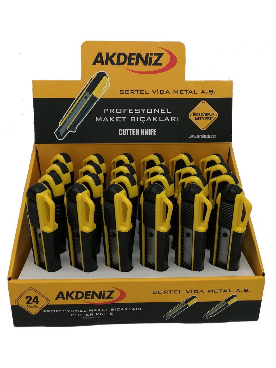Akdeniz Maket Bıçağı Plastik 160X18 mm