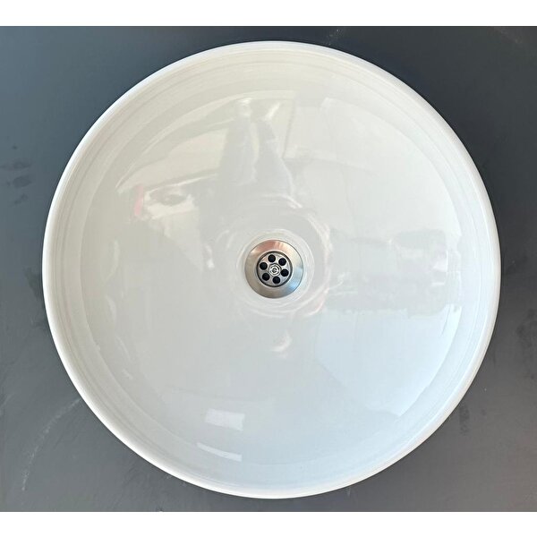 Güral Vit Nova Deliksiz Tezgah Üstü Çanak Lavabo 45 cm