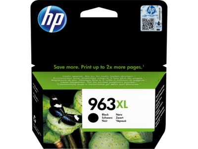HP 963Xl 3Ja30Ae Siyah Orjinal Kartuş Yüksek Kapasite Officejet Pro 9010 9020 Serisi