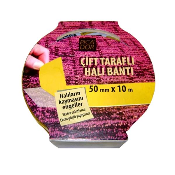 Picador 50 mm x 10 m Çift Taraflı Halı Kaydırmaz Bant