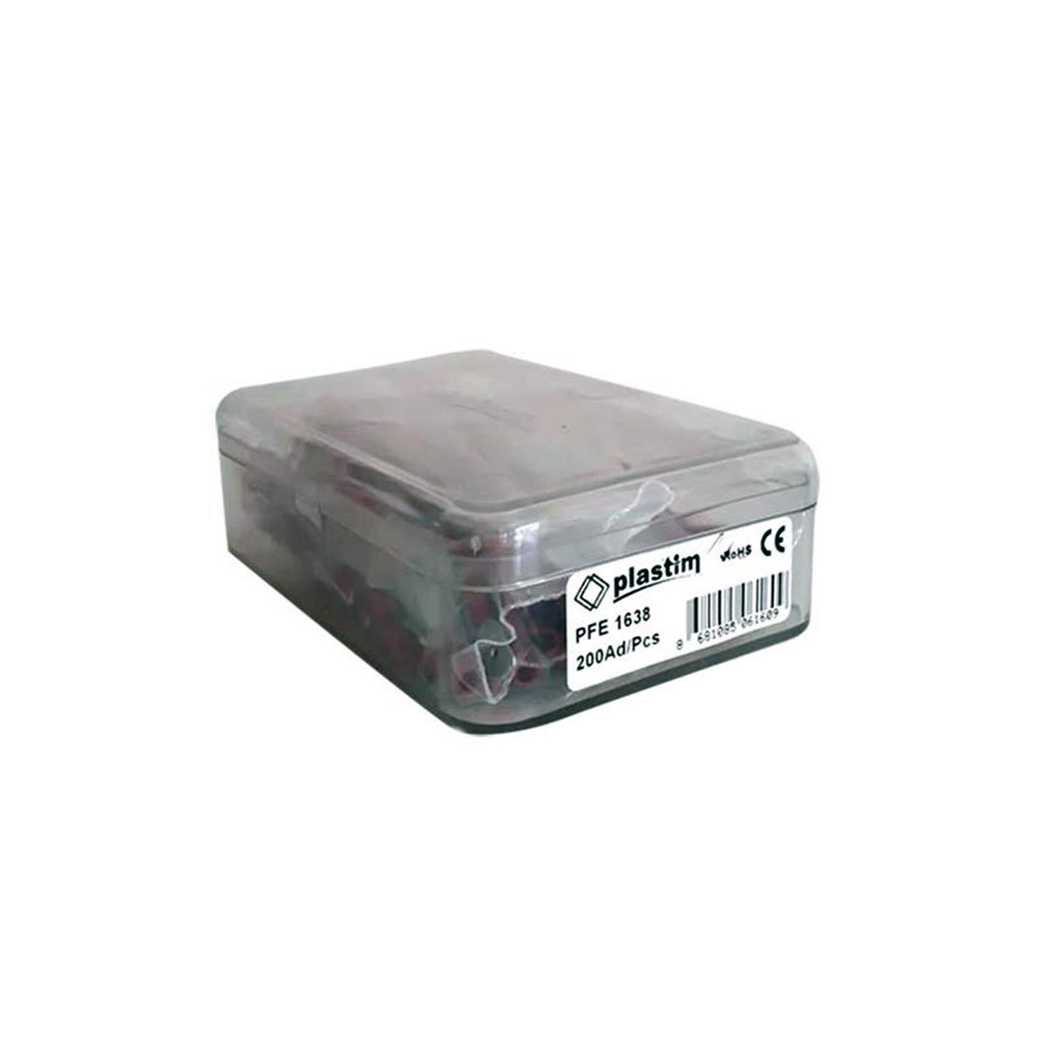 PLASTİM PFE-1638 ERKEK FASTON TİP İZOLELİ KABLO UCU (0,50-1,50 MM) (200 ADET )