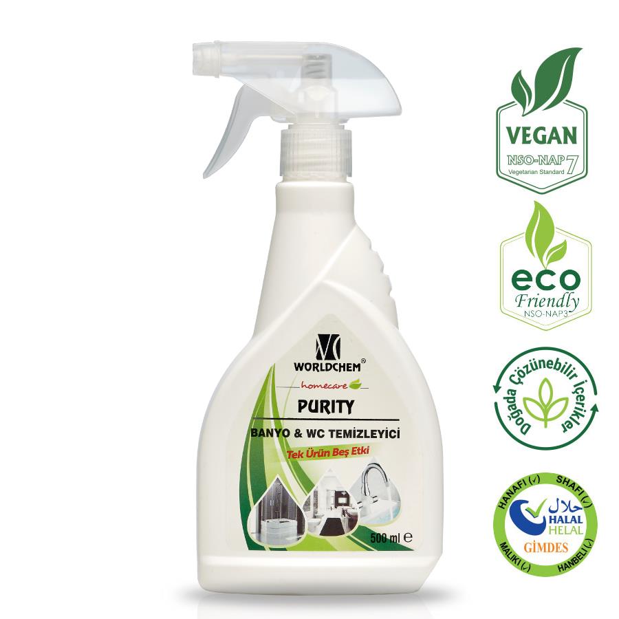 Worldchem Purity Banyo Ve Tuvalet Temizleyici 500 ml
