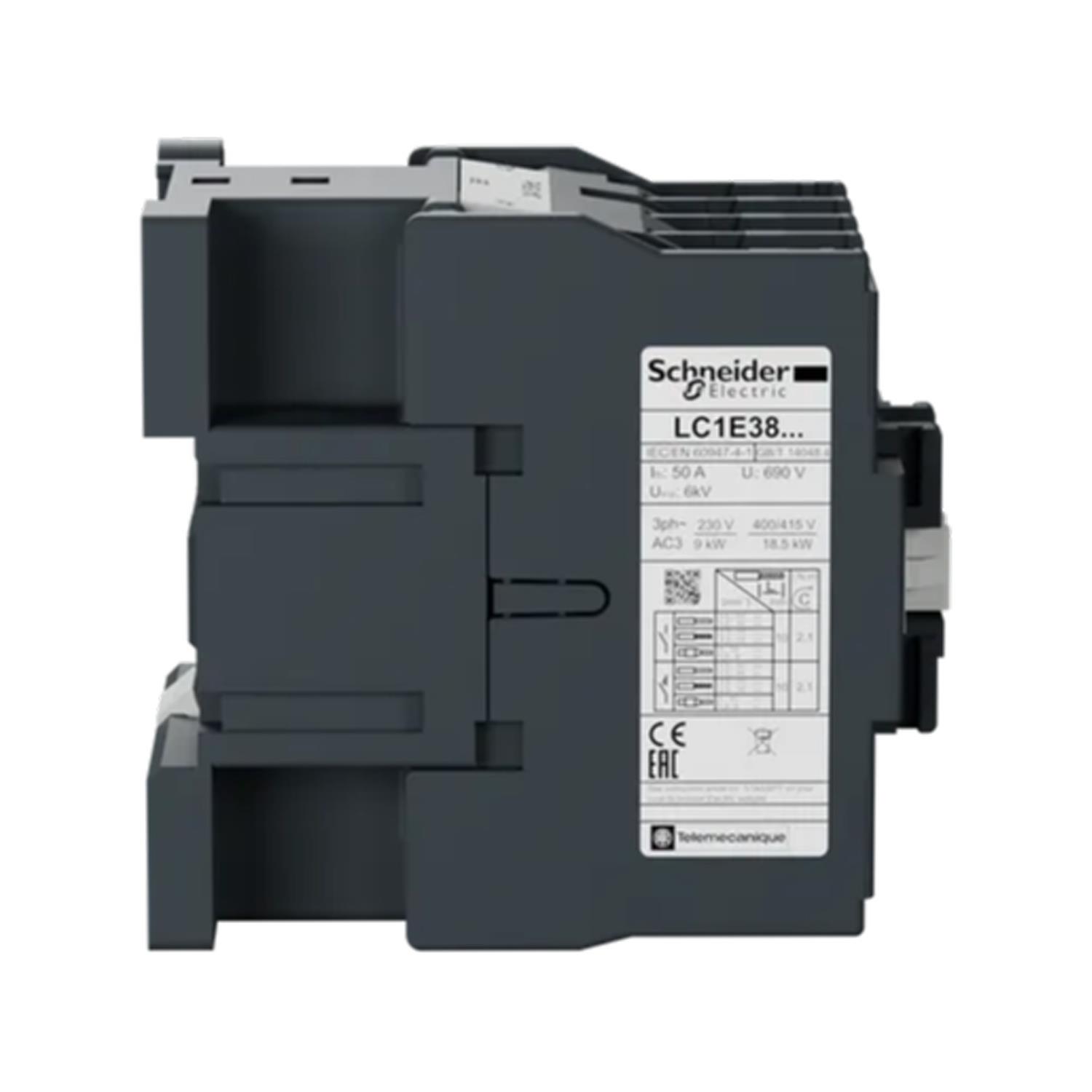 SCHNEIDER EASYPACT TVS LC1E3810B5 3P 38A 24VAC GÜÇ KONTAKTÖRÜ