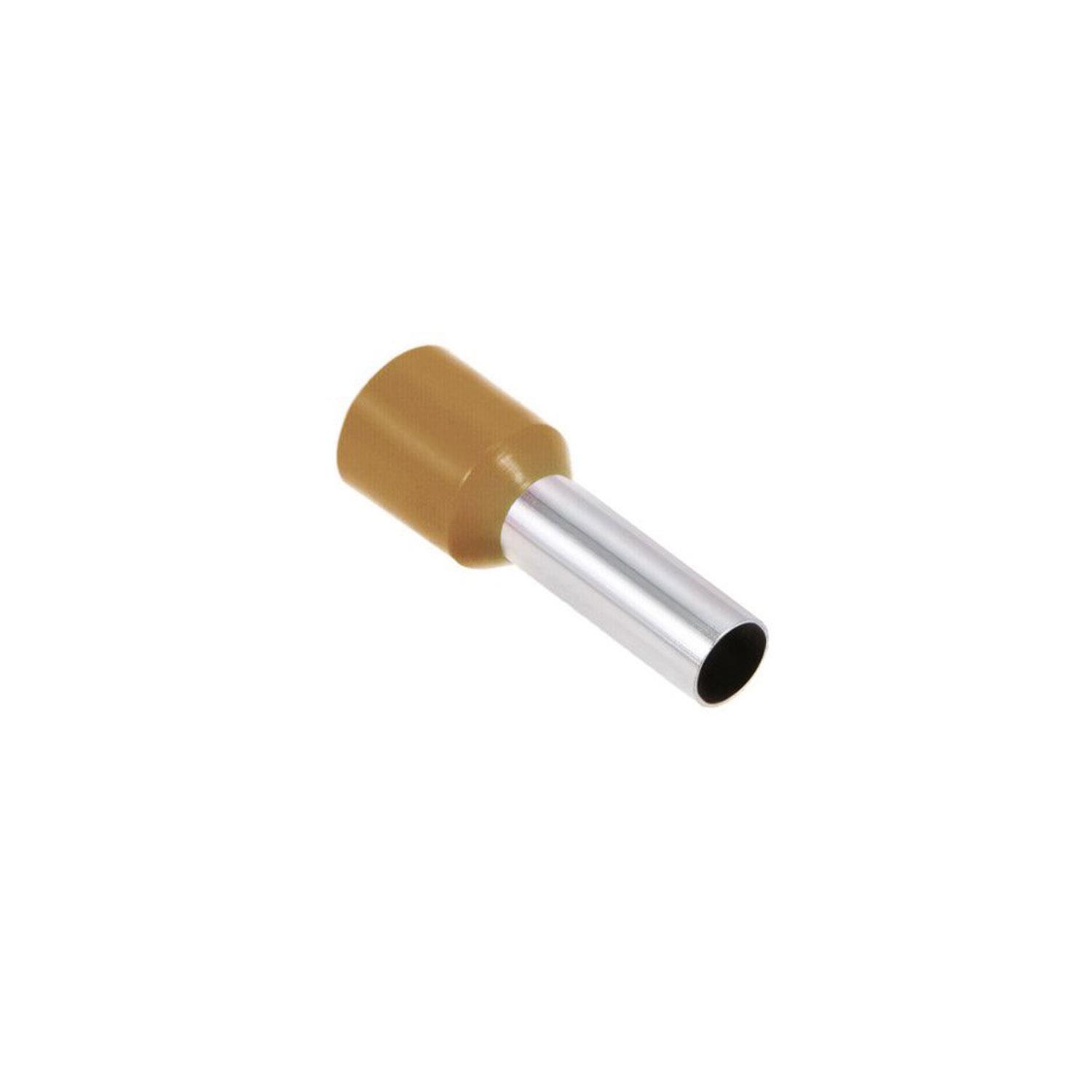 JAMESON JYF-10.0 FRANSIZ NORMU İZOLELİ KABLO YÜKSÜK (10,0 MM-KAHVE) (200 ADET )