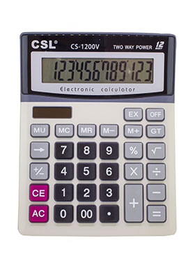 CSL CS-852 12 Hane Masa Tipi Hesap Makinesi