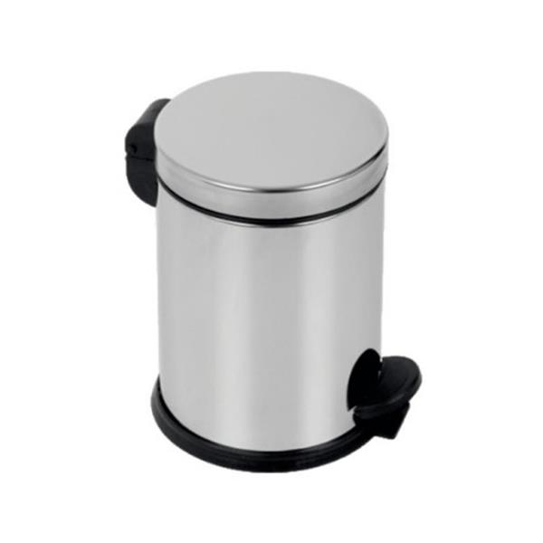 Flosoft Flora FT605 GKH Paslanmaz Pedallı Çöp Kovası 3 Lt