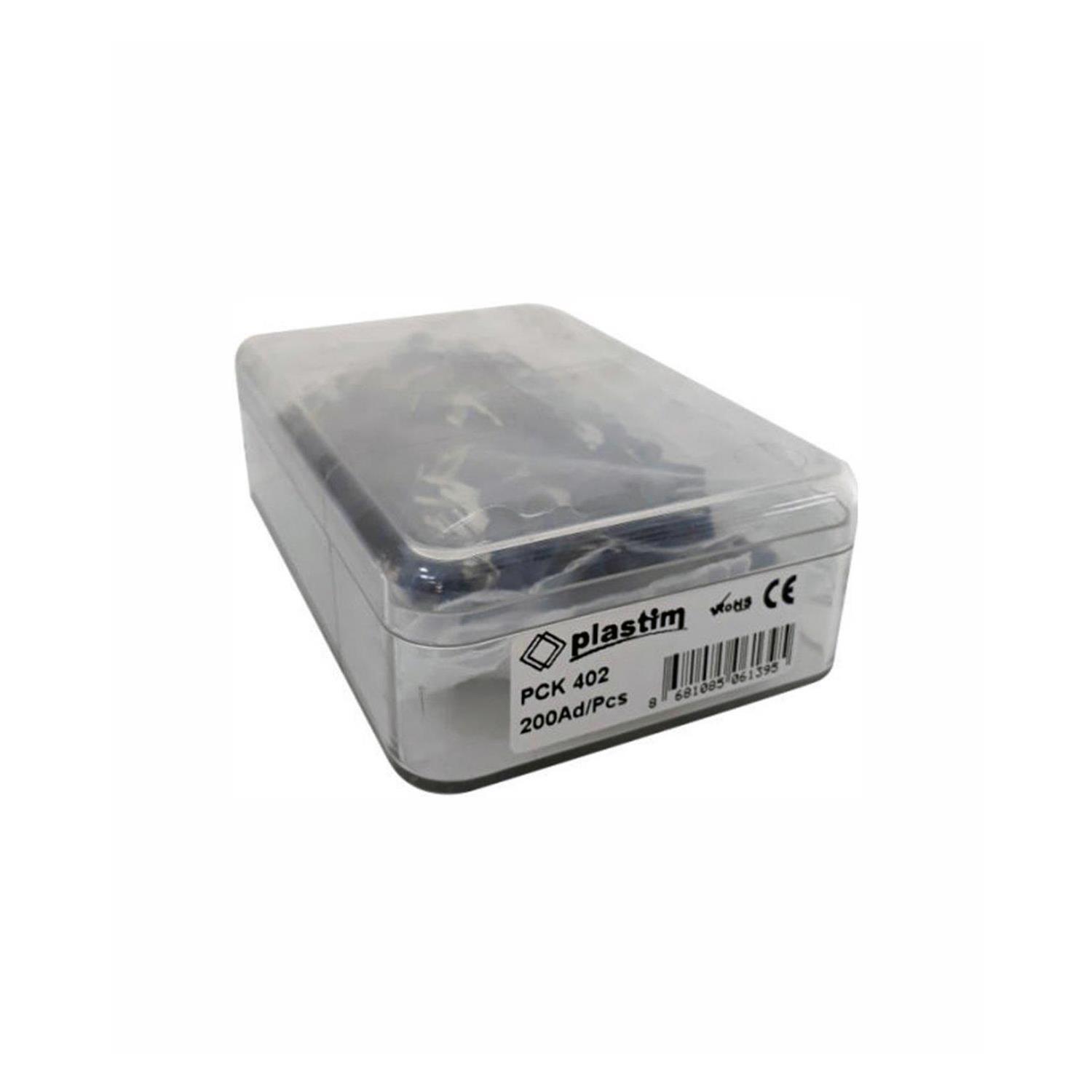 PLASTİM PCK-402 M4 ÇATAL TİP İZOLELİ KABLO UCU (1,50-2,50 MM) (200 ADET )
