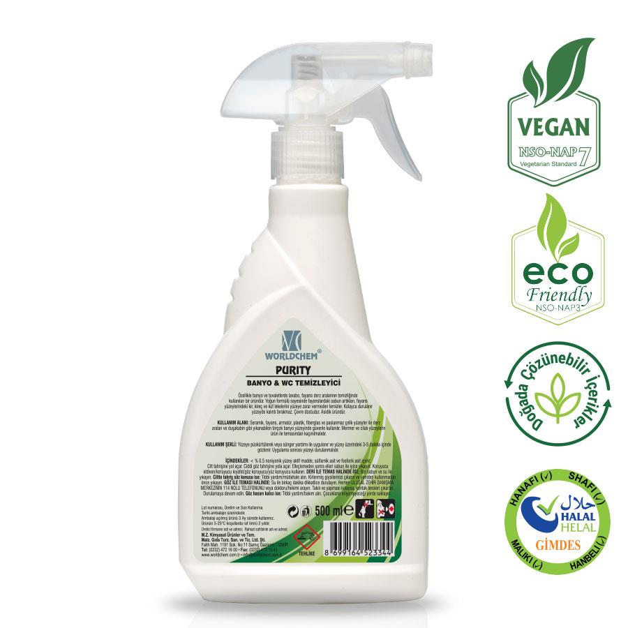 Worldchem Purity Banyo Ve Tuvalet Temizleyici 500 ml