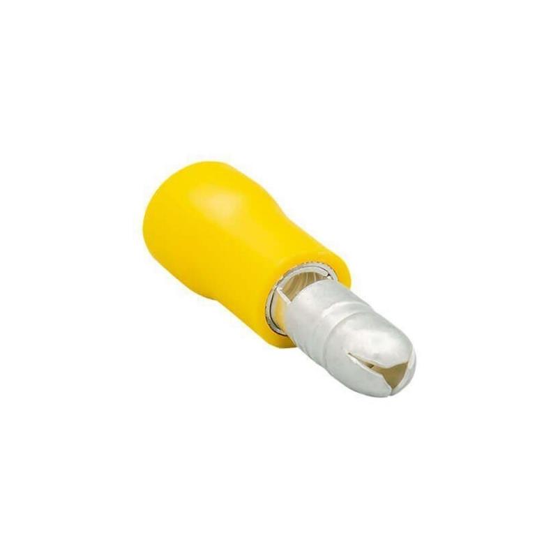 JAMESON JBE-5056 ERKEK TERMİNAL İZOLELİ KABLO UCU (4,0-6,0 MM -SARI) (200 ADET )