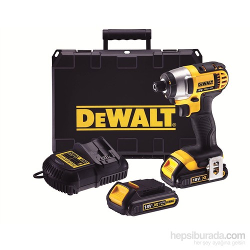 Dewalt Dcf885C2 18V 1.5Ah Li-Ion Çift Akülü Darbeli Vidalama