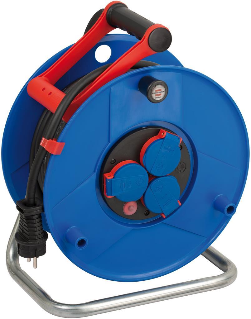 Brennenstuhl Professional Garant Serisi IP44 Lisanslı 3 Soketli 25 Metre Makaralı Kablo