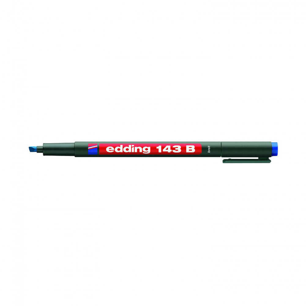 Edding Asetat Kalemi 1-3 mm Mavi