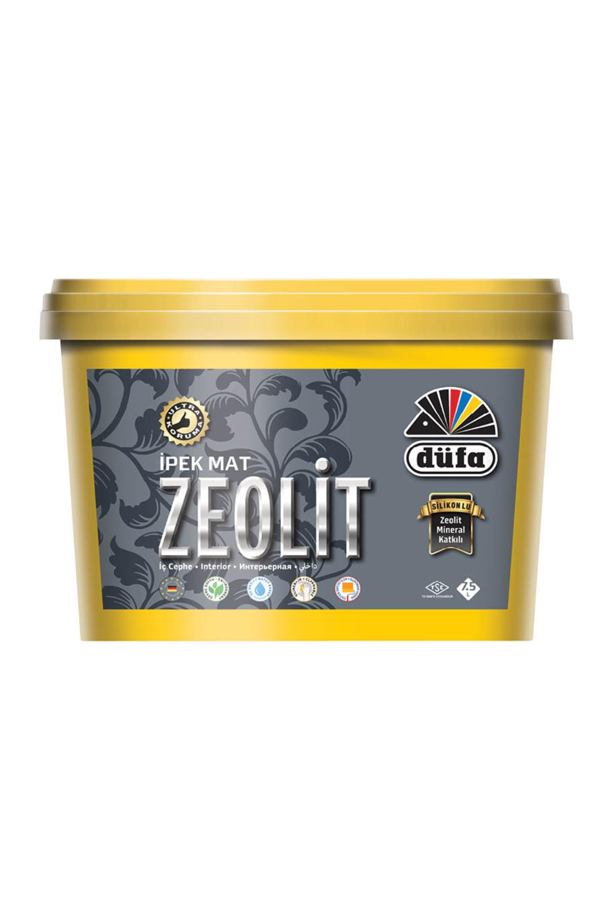 Düfa Zeolit İpek Mat İç Cephe Duvar Boya 7.5 l - YENİ KARTELA Kış Beyazı