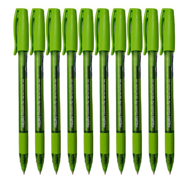 Noki Comfort Plus Ball Pen Yeşil Tükenmez Kalem 1 mm 10 lu Kutu CPBPC150