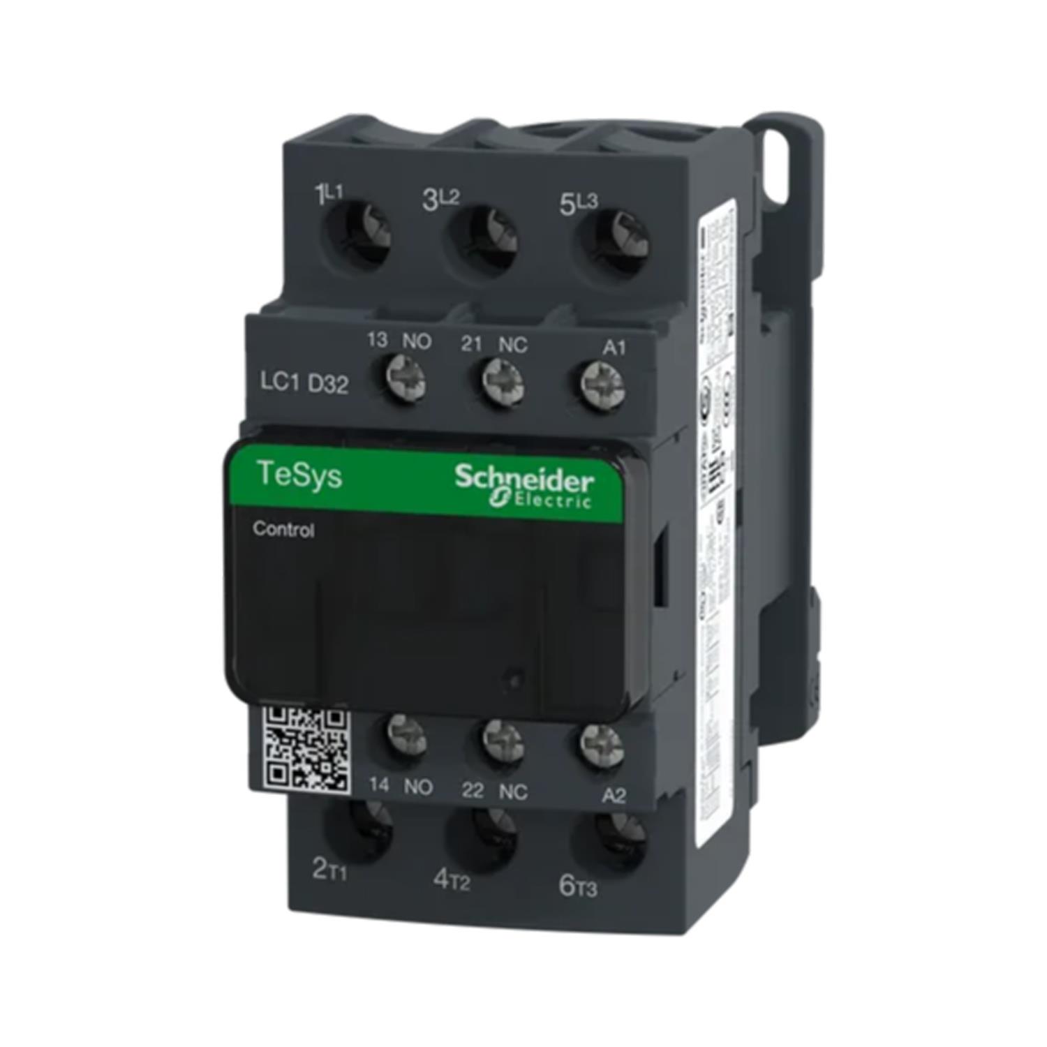 SCHNEIDER TESYS D LC1D32M7 1NA+1NK 15KW 3P 32A 220VAC GÜÇ KONTAKTÖRÜ