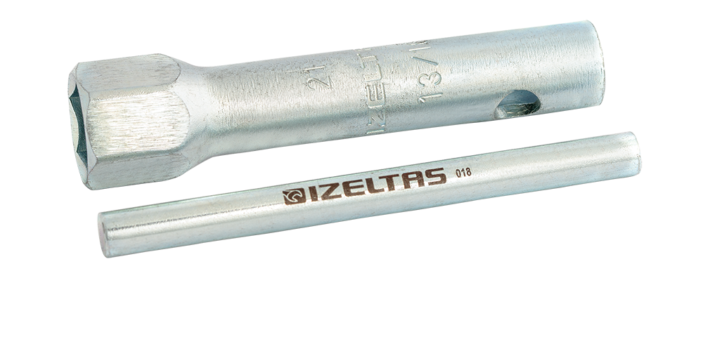İzeltaş Kovan Anahtar Bir Ağız Mil Dahil 21 mm