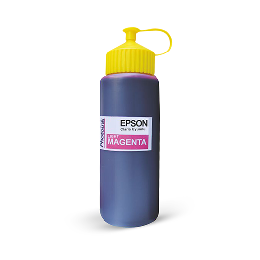 Photoink Photoink Epson Uyumlu 500 Ml Açık Kırmızı Mürekkep L100/110/200/210/220/ 300/310/355/455/550 /800/810/850/1300/1800/ L382/L386/L455/1455