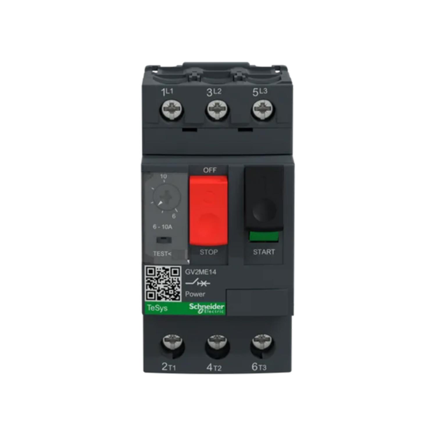 SCHNEIDER TESYS DECA GV2ME14 MOTOR KORUMA ŞALTERİ (6A-10A)