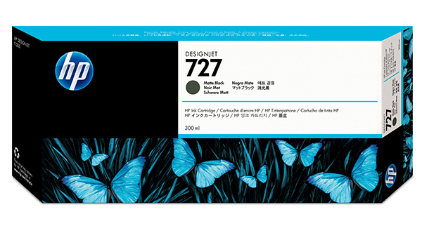 HP C1Q12A727 300Ml Genis Format Sıyah Kartuş