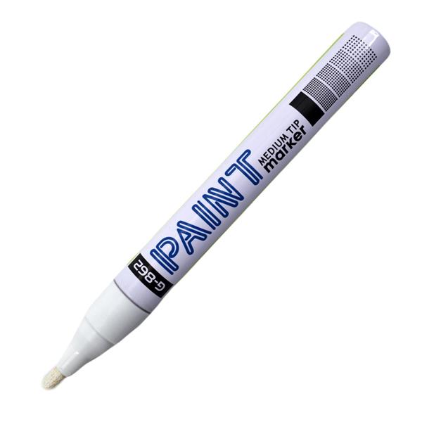 Gxin Paint Markör Çok Amaçlı Marker Beyaz G-862