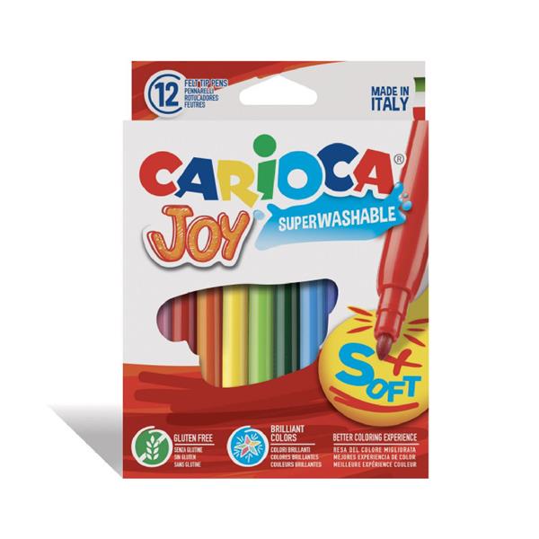 Carioca Joy Yıkanabilir Keçeli Kalem 12 li 40614