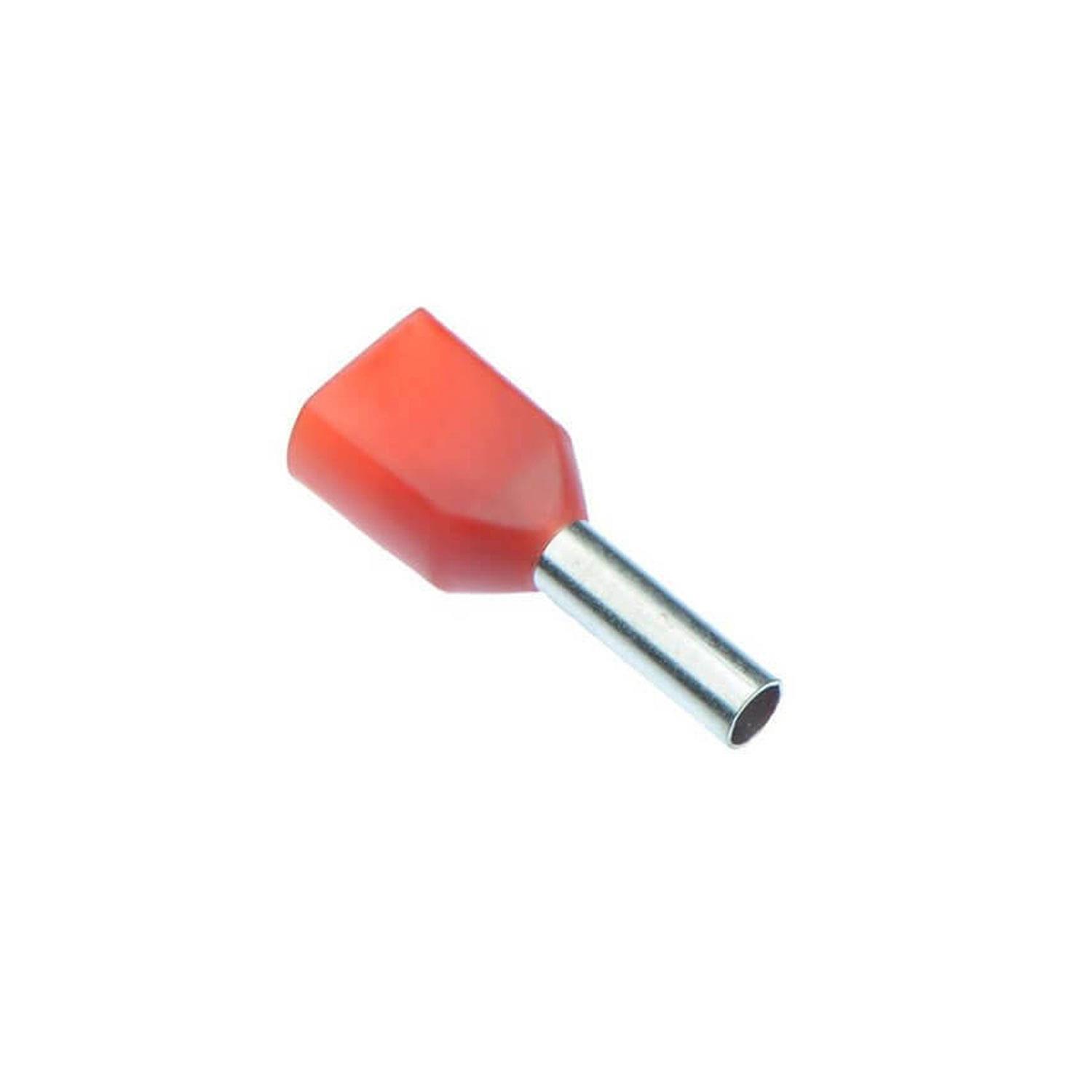 JAMESON JCY-1.0F FRANSIZ NORMU ÇİFT GİRİŞLİ KABLO YÜKSÜĞÜ (2x1,00 MM-KIRMIZI) (500 ADET )