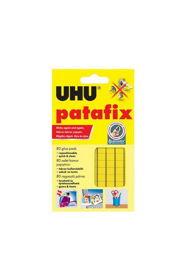 Uhu Patafix Hamur Yapıştırıcı Sarı 80 Parçalı 1 Adet