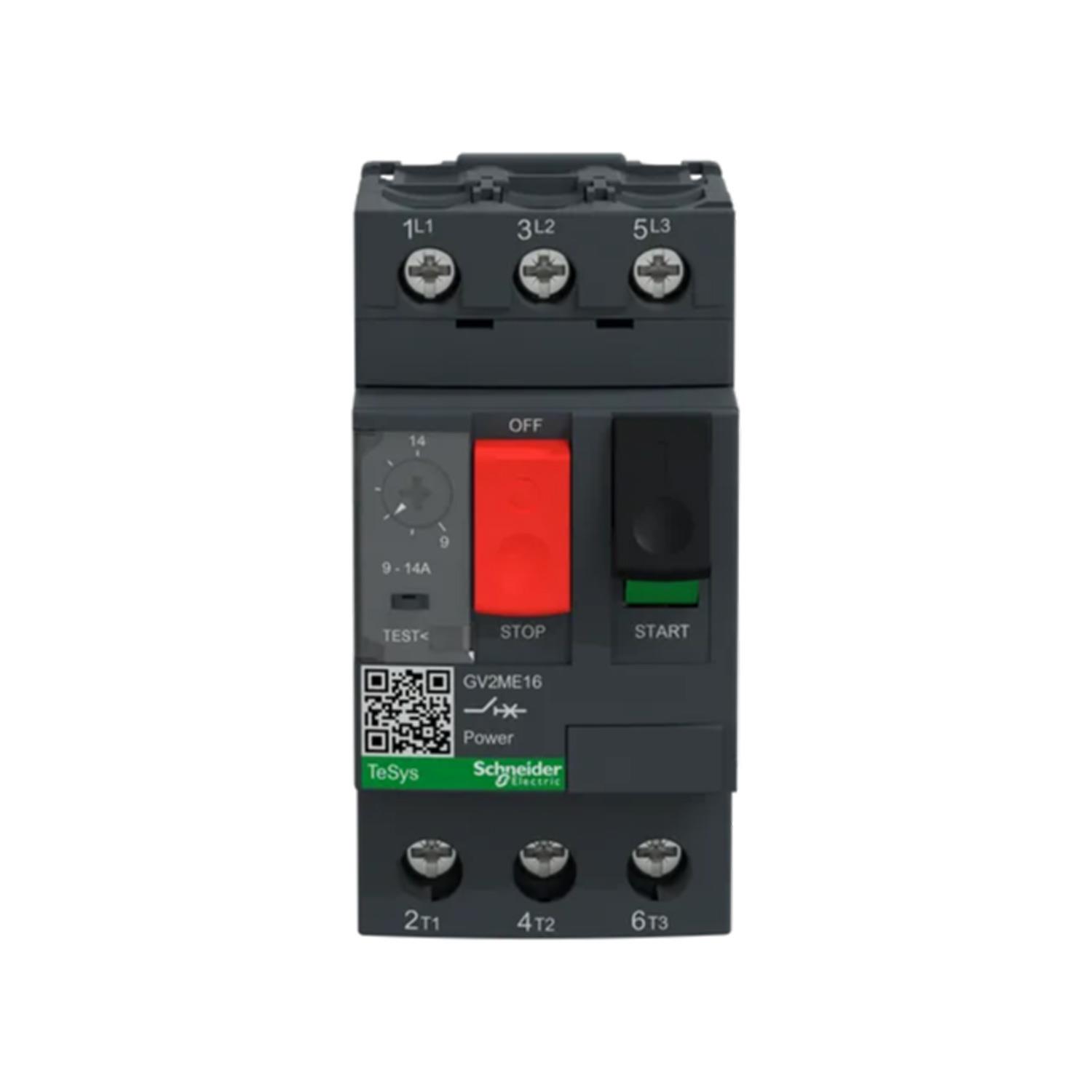 SCHNEIDER TESYS DECA GV2ME16 MOTOR KORUMA ŞALTERİ (9A-14A)